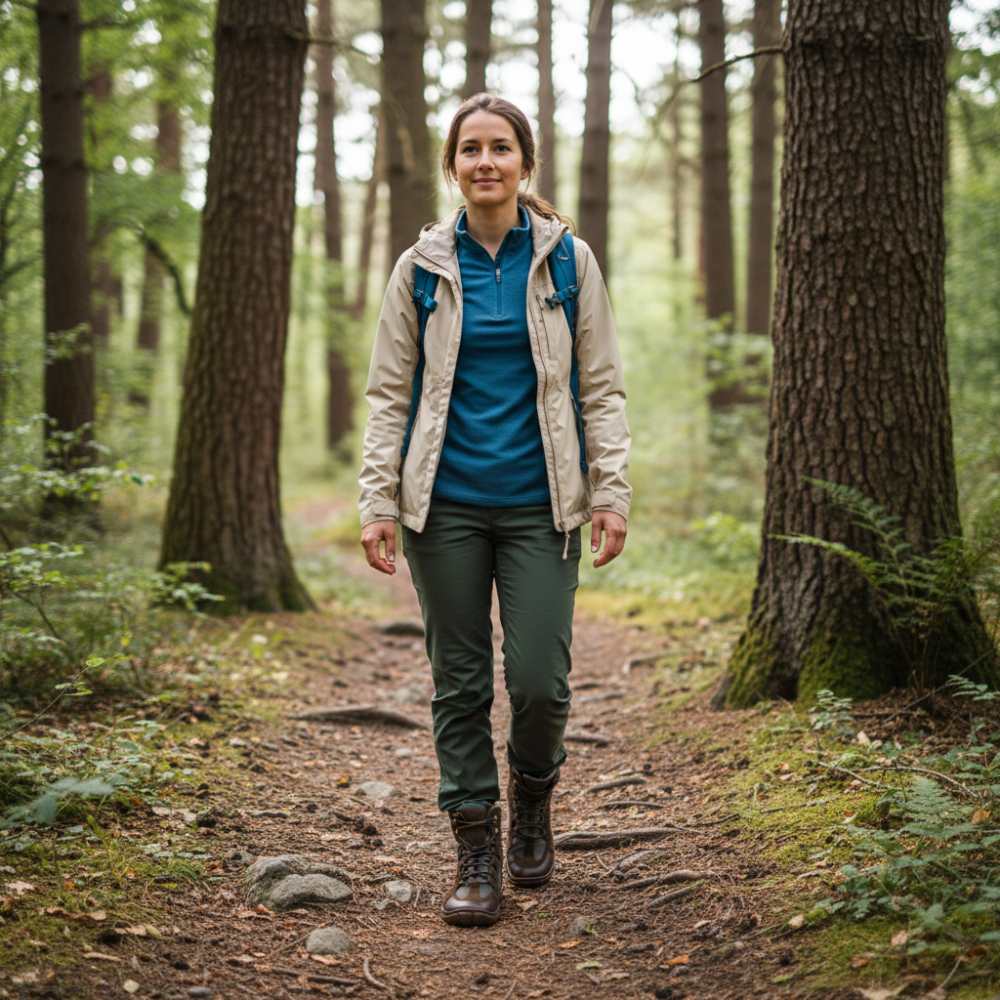 Bosqe marron imperméable