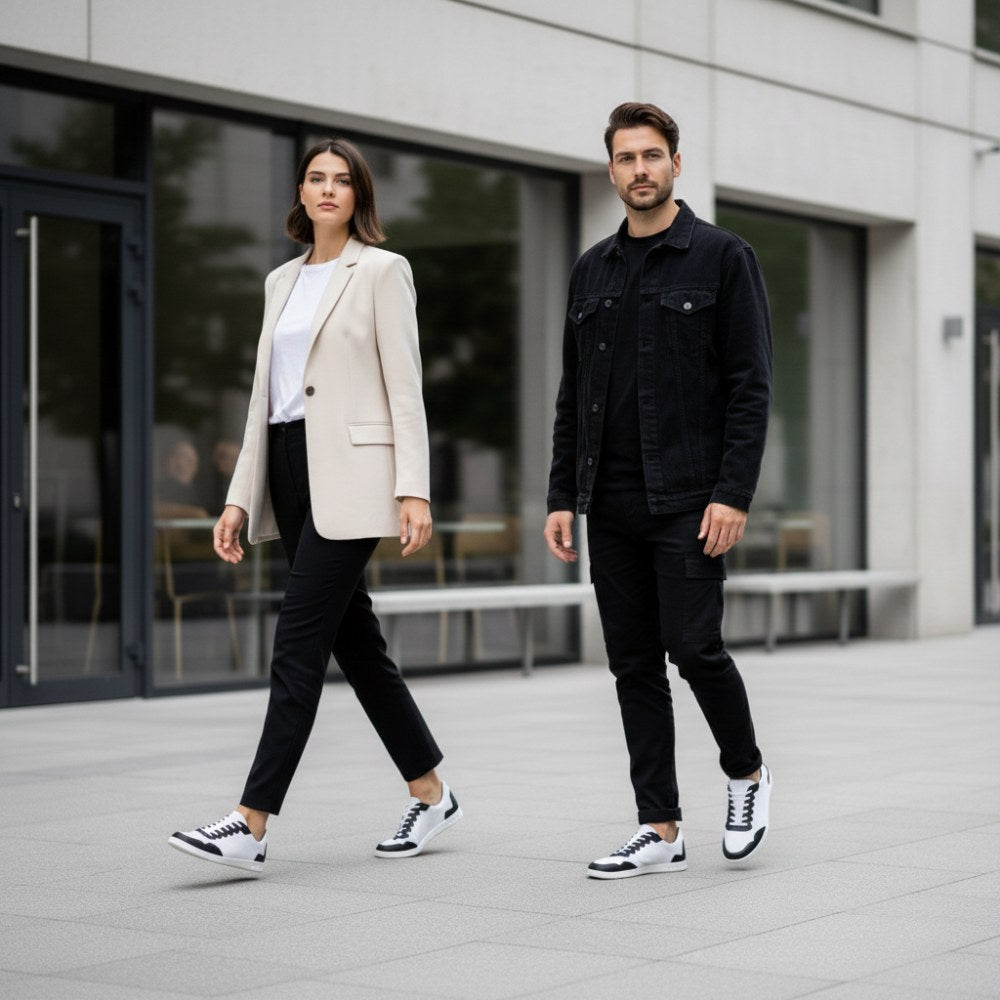 Dupleq Noir blanc végétalien