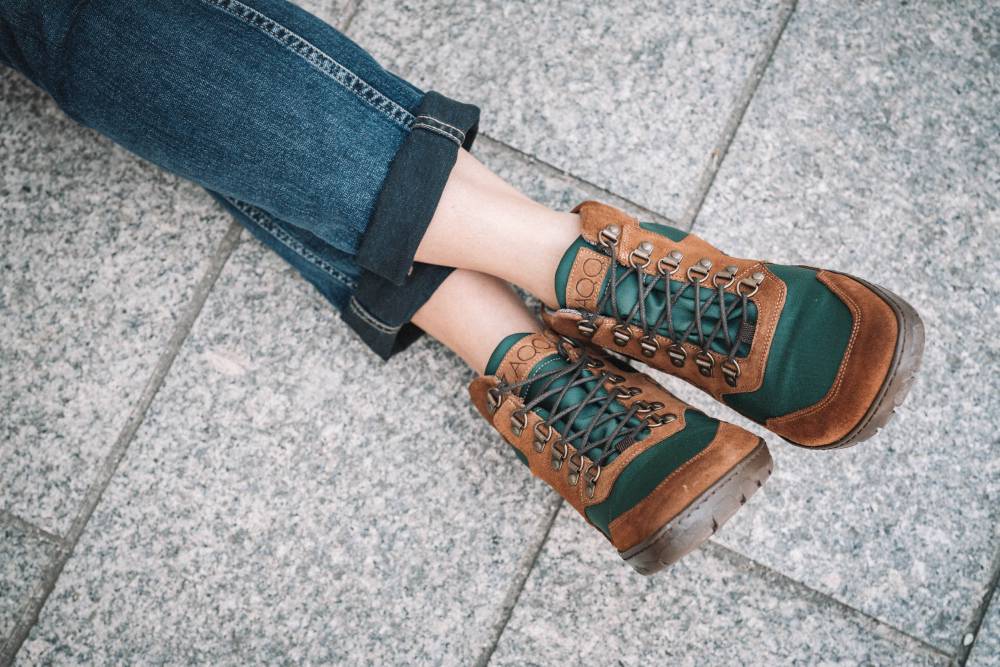 Hiqe Mid Brown Green étanche