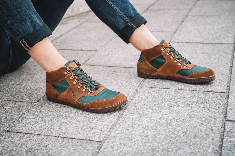 Hiqe Mid Brown Green étanche