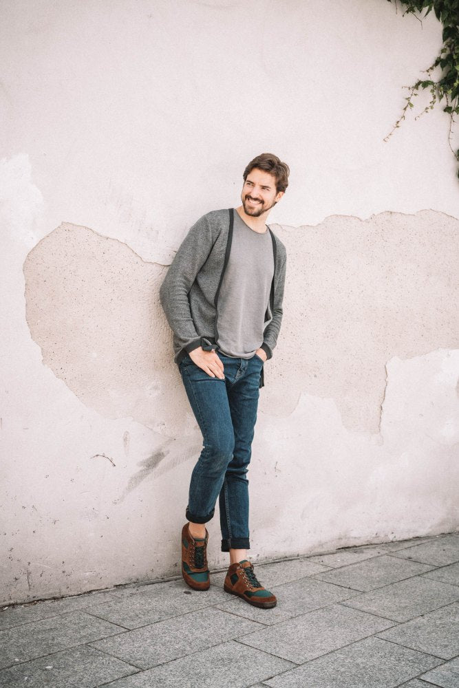 Hiqe Mid Brown Green étanche