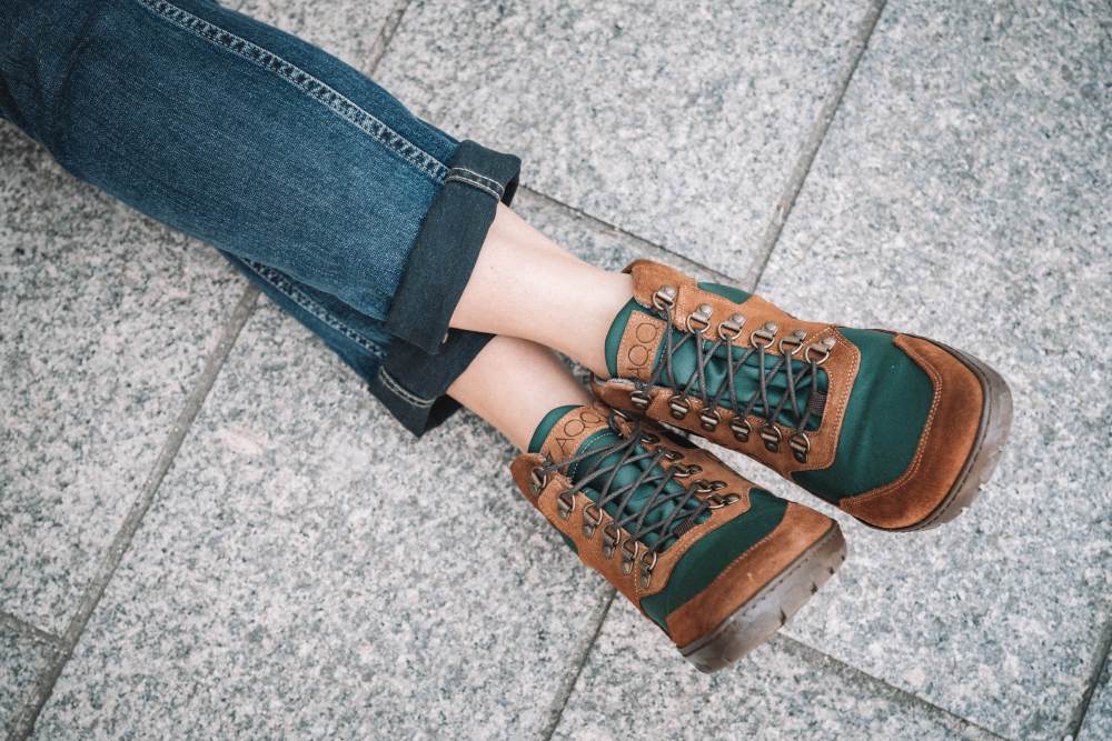 Hiqe Mid Brown Green étanche