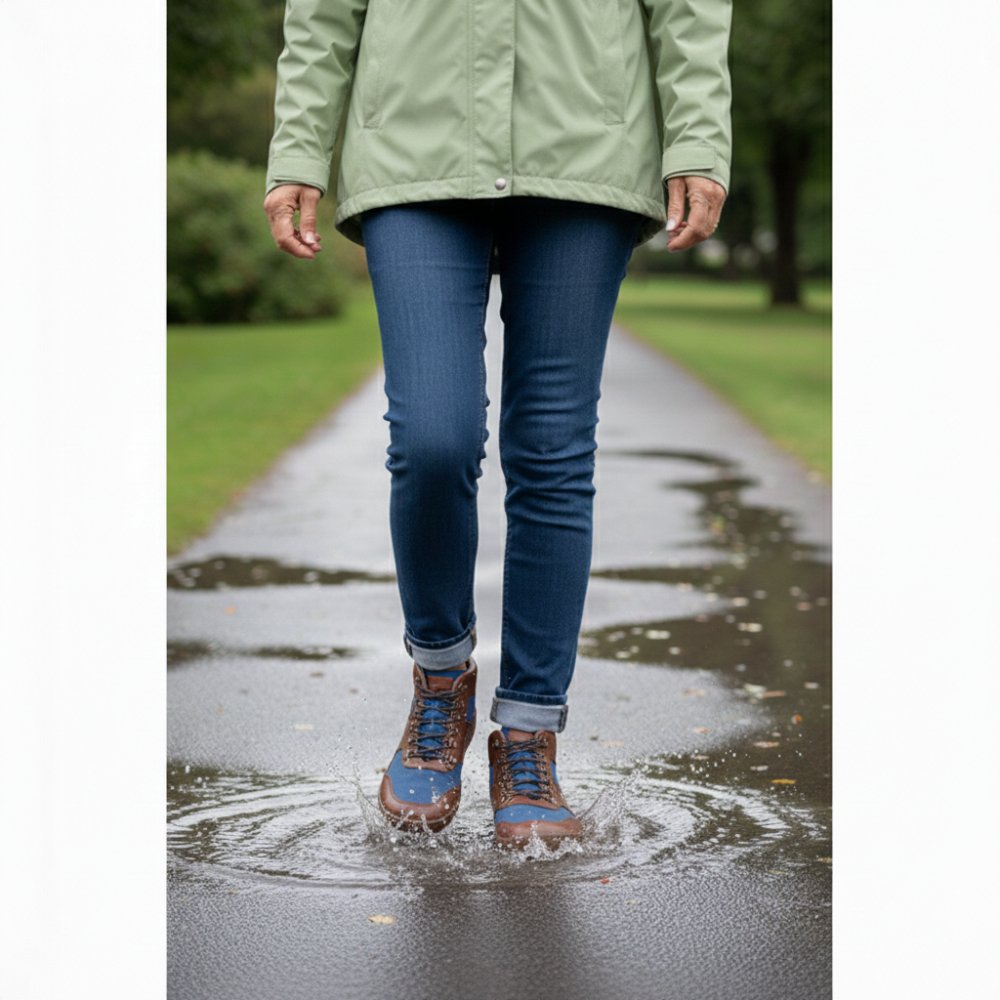 Hiqe Mid Vegan Blue imperméable